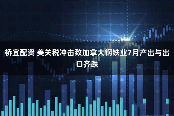 桥宜配资 美关税冲击致加拿大钢铁业7月产出与出口齐跌